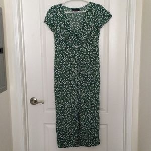 Green sun dress